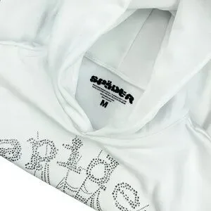（US発）SPYDER Sp5der OG Rhinestone ロゴフーディー Sp5der OG Rhinestone Logo Hoodie Black Men's - SS22 - US